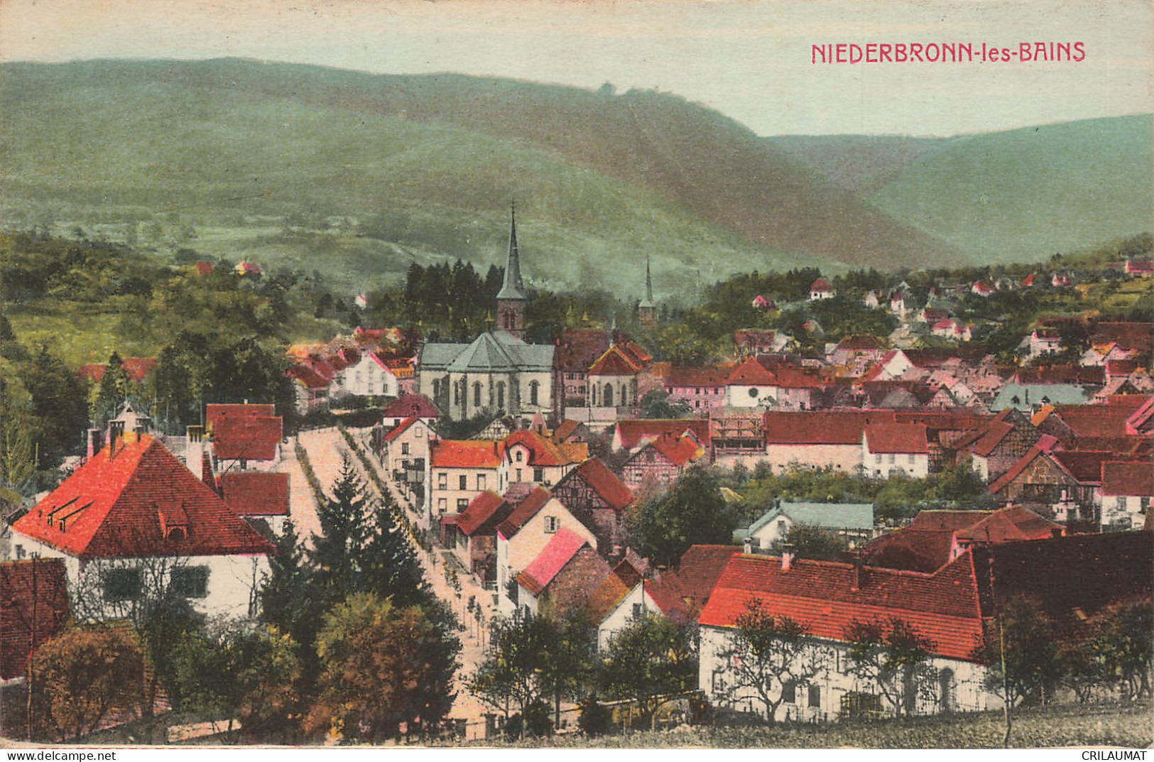 67-NIEDERBRONN LES BAINS-N°T5284-E/0393 - Niederbronn Les Bains