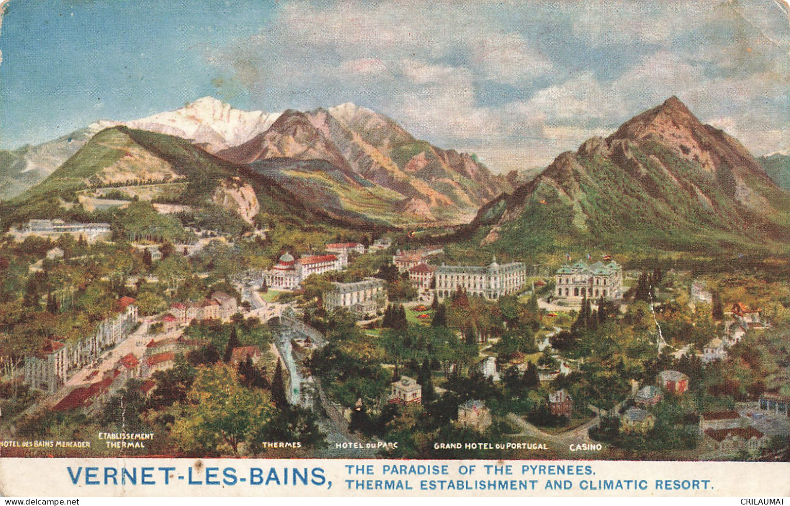 66-VERNET LES BAINS-N°T5284-E/0231 - Otros & Sin Clasificación