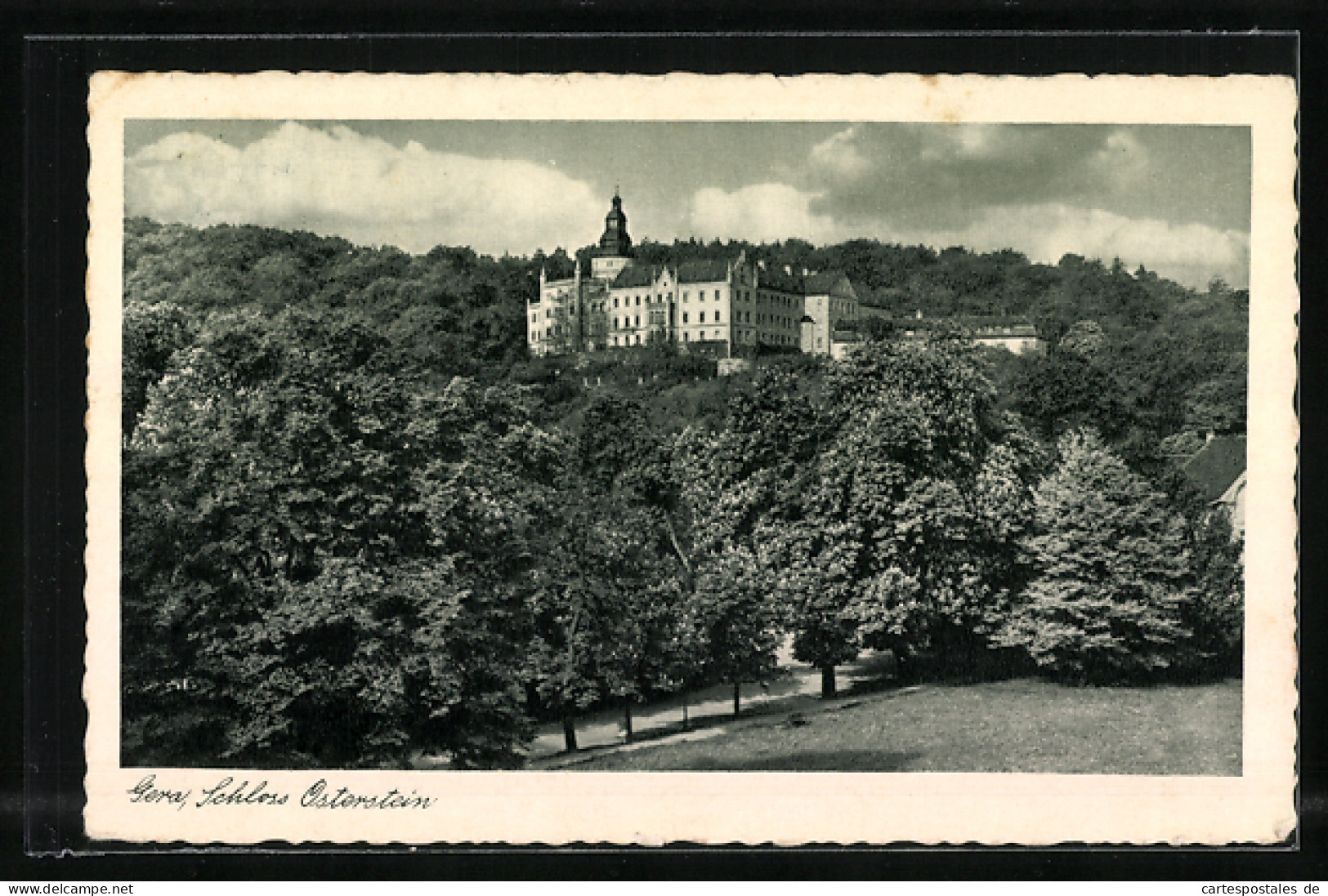 AK Landpoststempel Rückersdorf über Schmölln I. Thüringen  - Autres & Non Classés