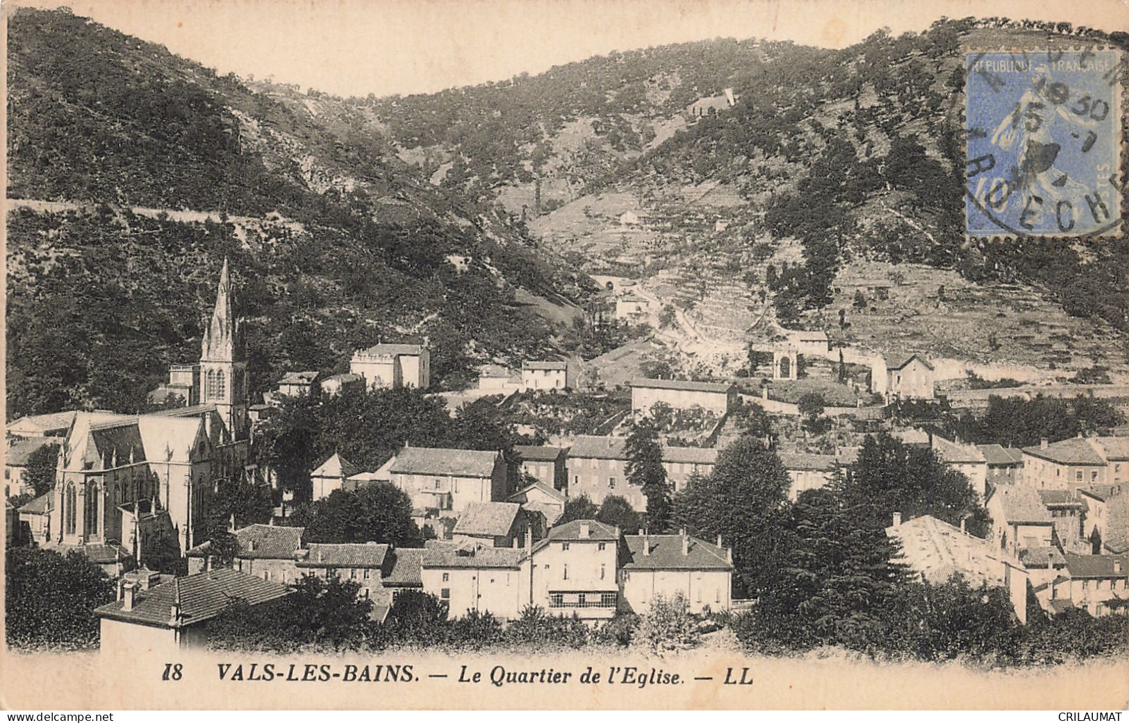 07-VALS LES BAINS-N°T5284-E/0201 - Vals Les Bains