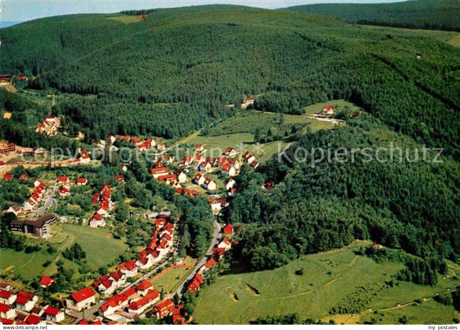 72849813 Bad Grund Fliegeraufnahme Bad Grund - Other & Unclassified