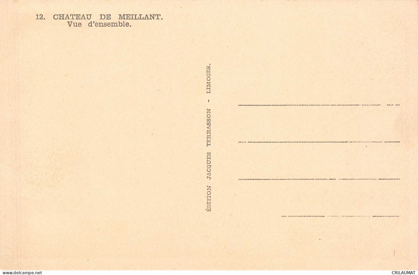 18-MEILLANT-N°T5285-B/0029 - Meillant