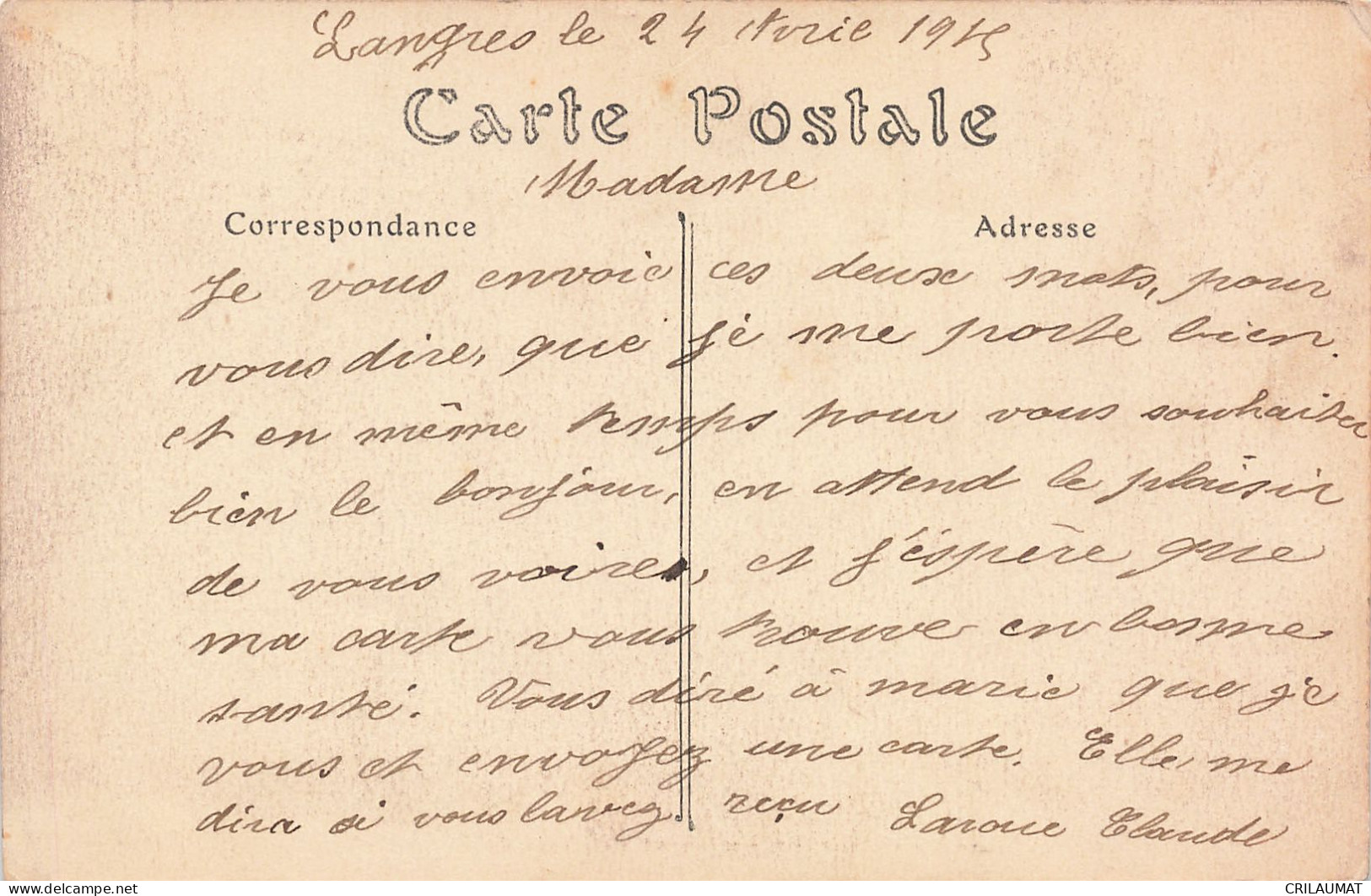 52-LANGRES-N°T5285-A/0369 - Langres