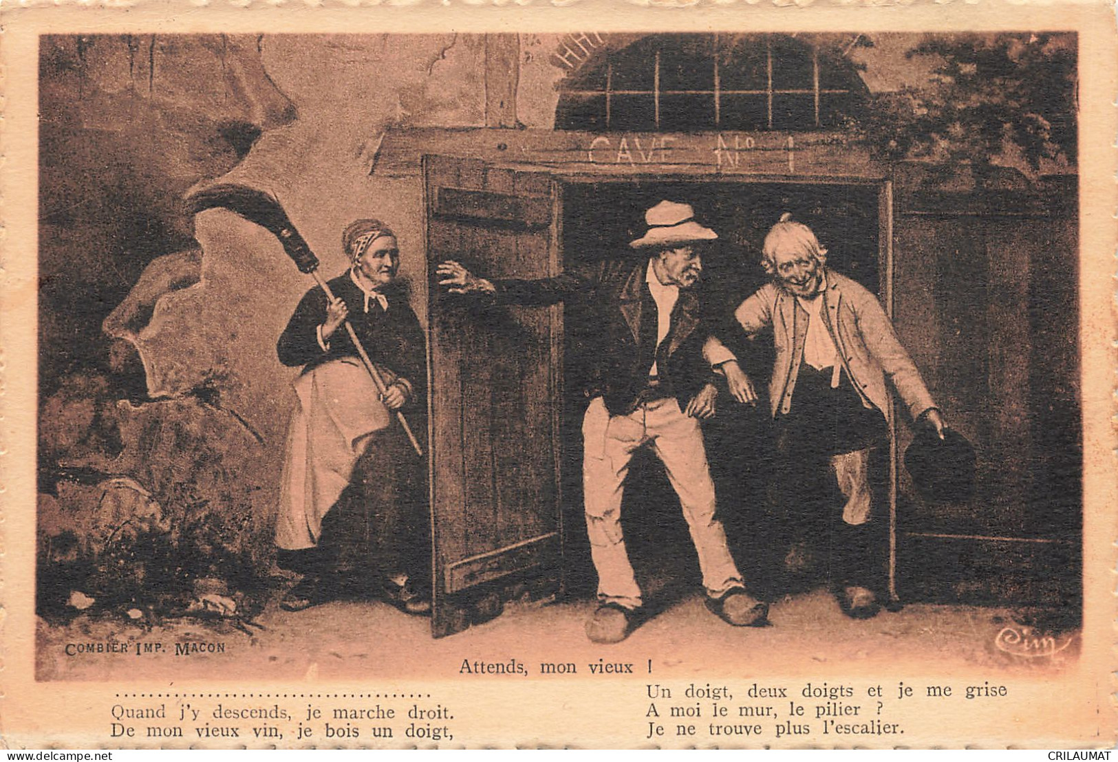 71-SAONE ET LOIRE FOLKLORE MON VIEUX-N°T5285-A/0323 - Andere & Zonder Classificatie