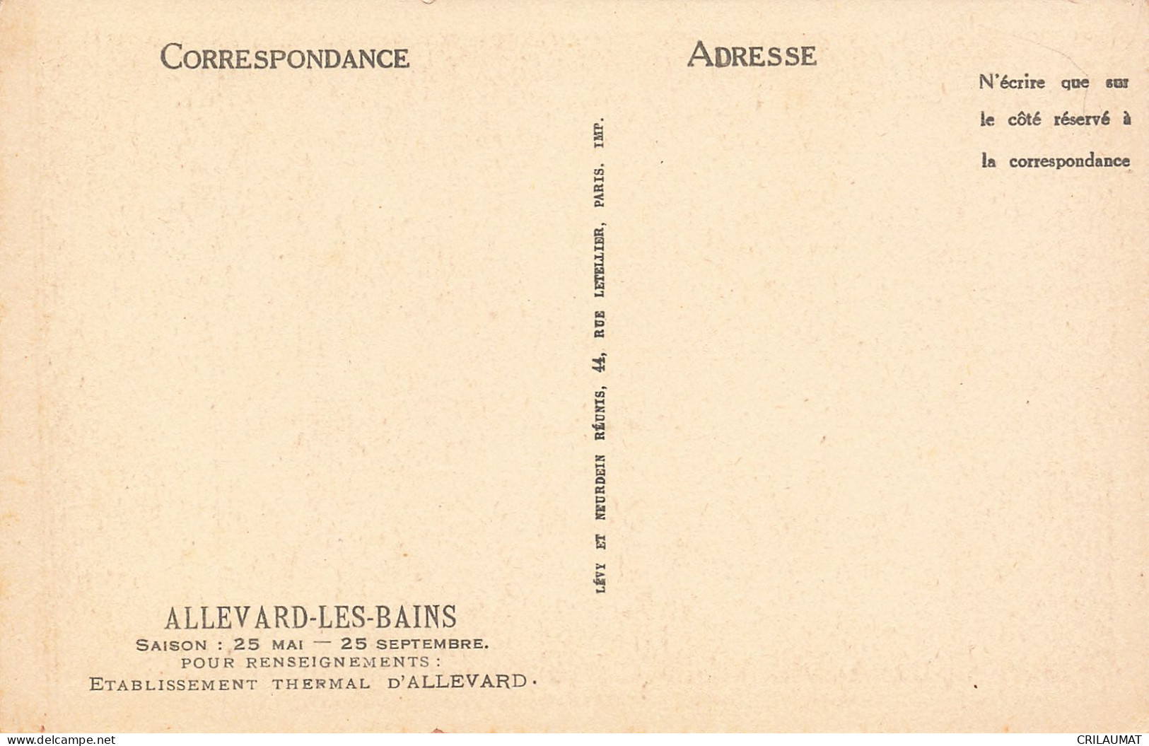 38-ALLEVARD LES BAINS-N°T5285-A/0309 - Allevard