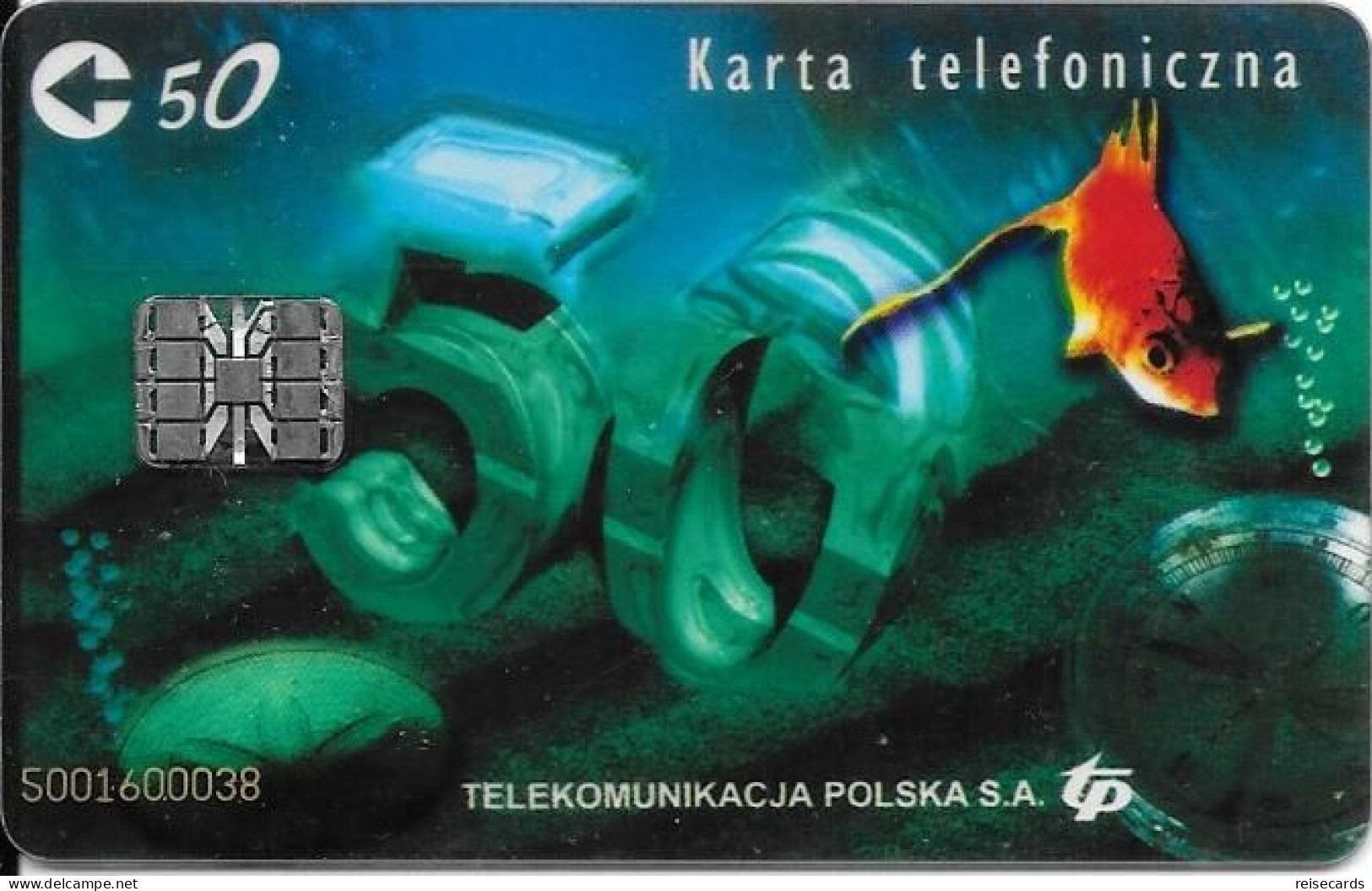 Poland: Telekomunikacja Polska - 2002 Transparent Card - Poland