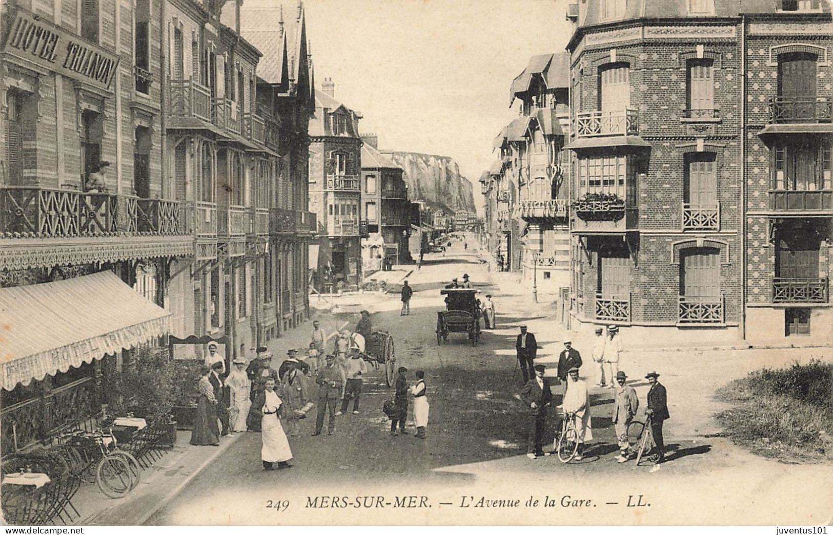 CPA Mers Sur Mer-L'Avenue De La Gare-249     L2907 - Mers Les Bains