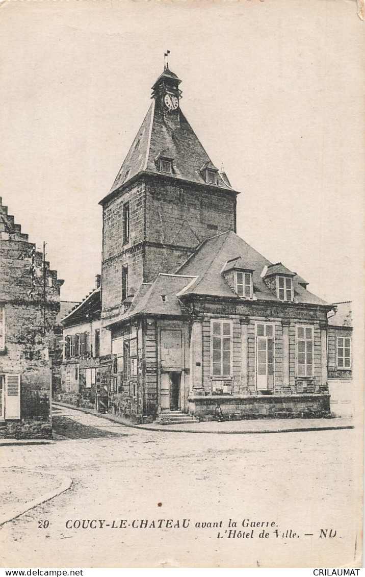 02-COUCY LE CHATEAU-N°T5284-H/0257 - Other & Unclassified