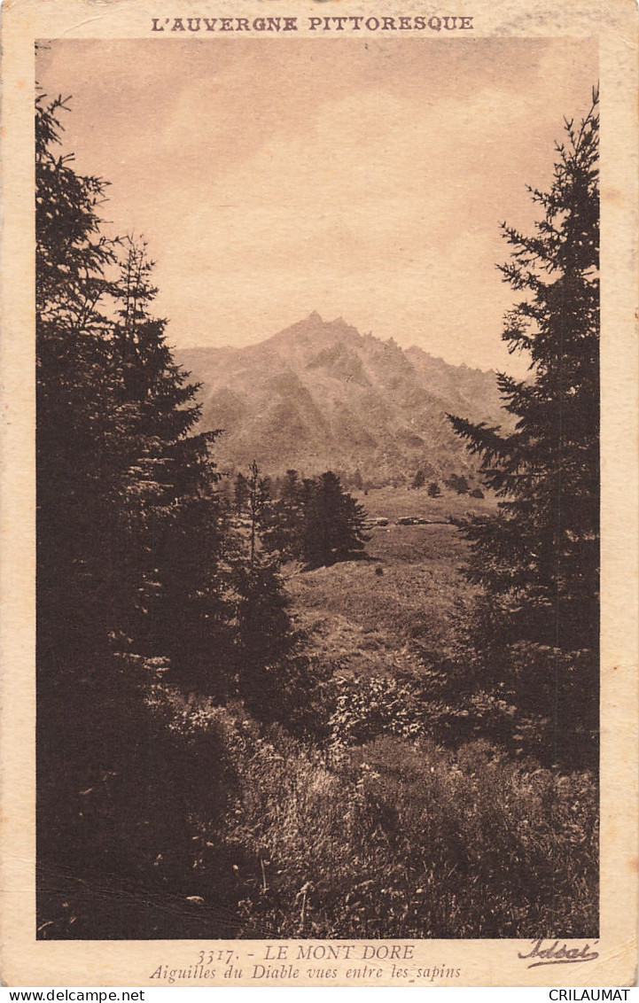 63-LE MONT DORE-N°T5284-H/0217 - Le Mont Dore