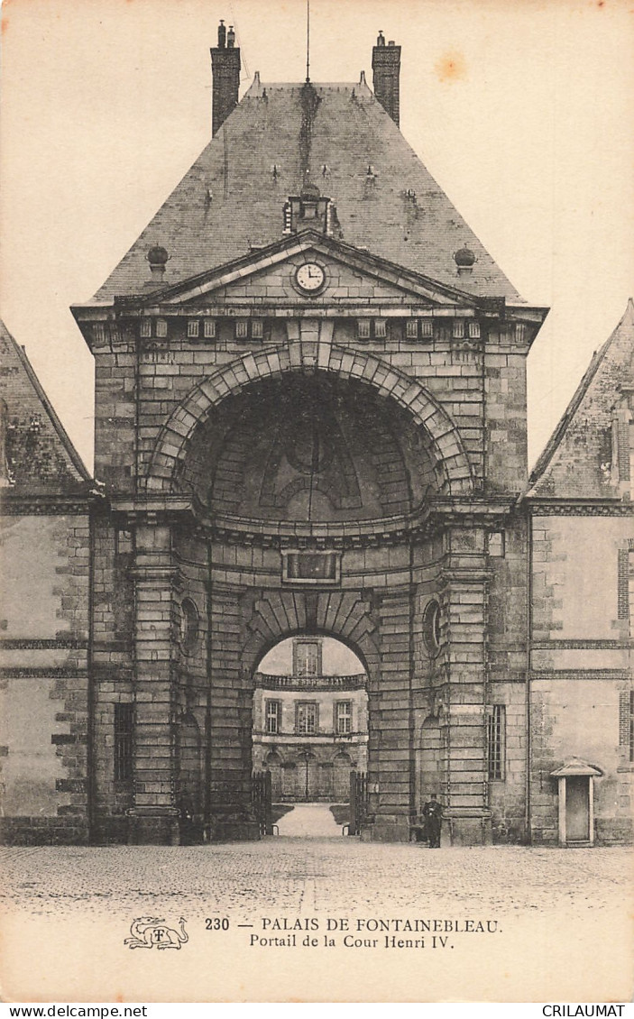 77-FONTAINEBLEAU LE PALAIS-N°T5284-H/0177 - Fontainebleau