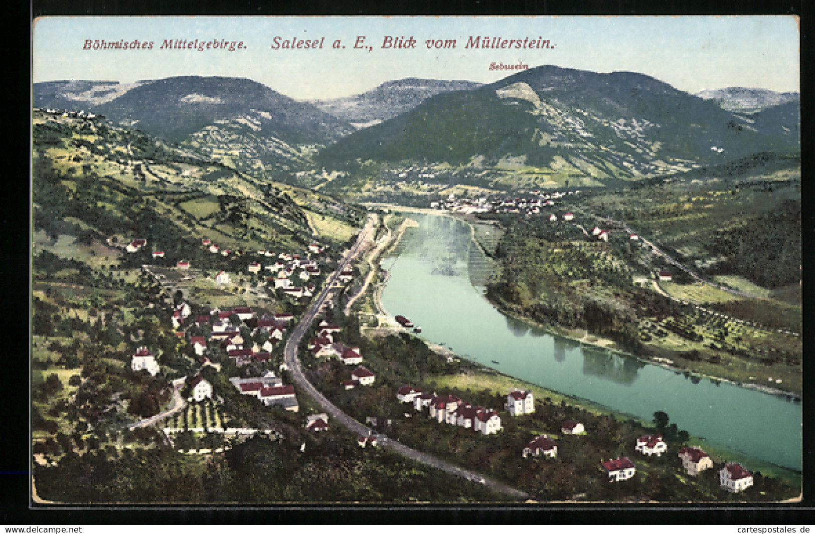 AK Salesel A. E., Blick Vom Müllerstein  - Czech Republic