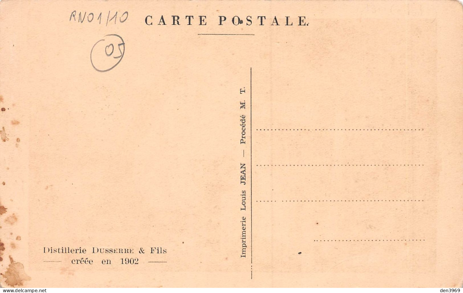 GAP (Hautes-Alpes) - Distillerie Dusserre & Fils, Créée En 1902 - Alambic, Alcool - Andere & Zonder Classificatie