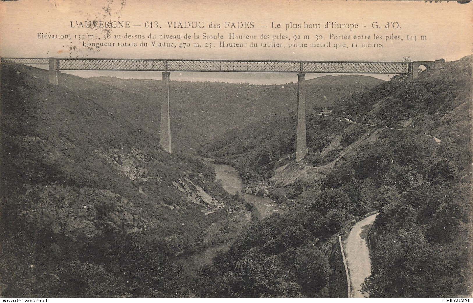 65-VIADUC DES FADES-N°T5285-D/0267 - Andere & Zonder Classificatie