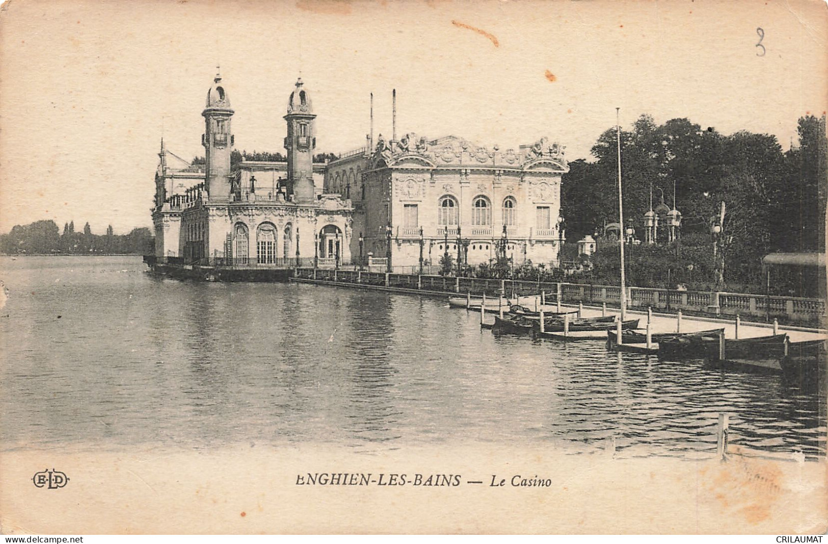 95-ENGHIEN LES BAINS-N°T5285-D/0017 - Enghien Les Bains