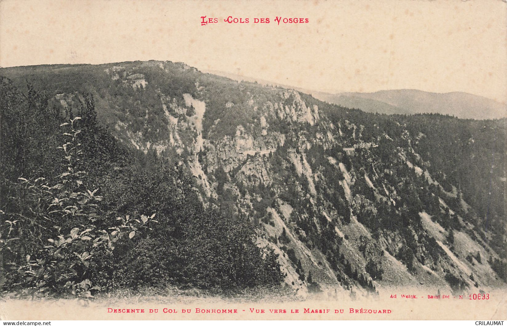 68-COL DU BONHOMME-N°T5285-B/0369 - Andere & Zonder Classificatie