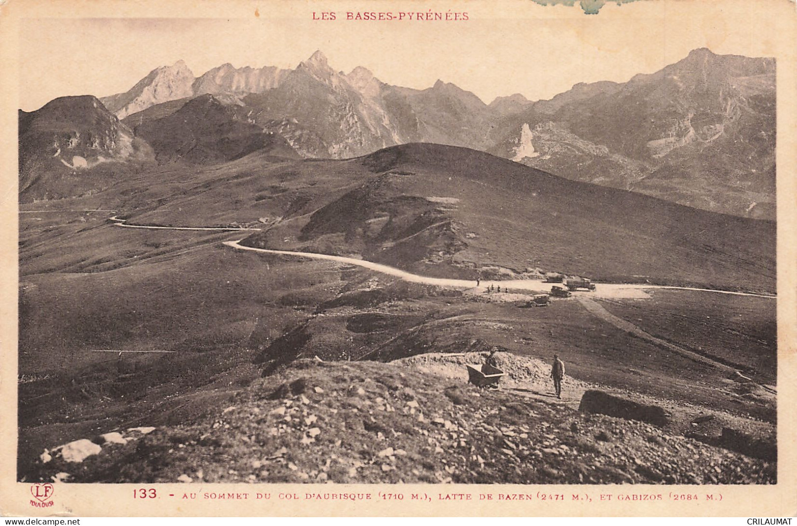 64-COL D AUBISQUE-N°T5285-B/0335 - Autres & Non Classés