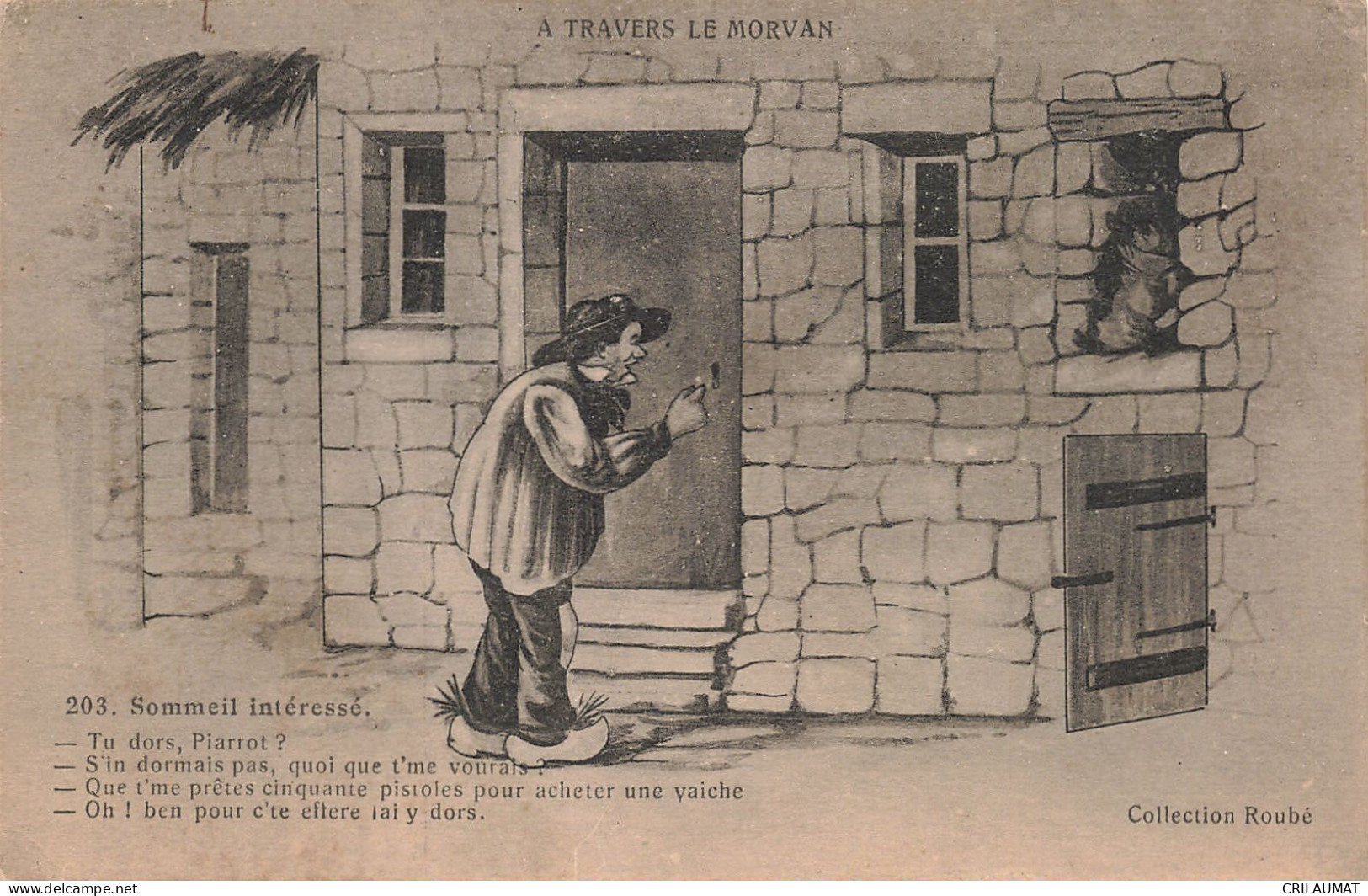 58-MORVAN FOLKLORE SOMMEIL-N°T5285-B/0243 - Autres & Non Classés