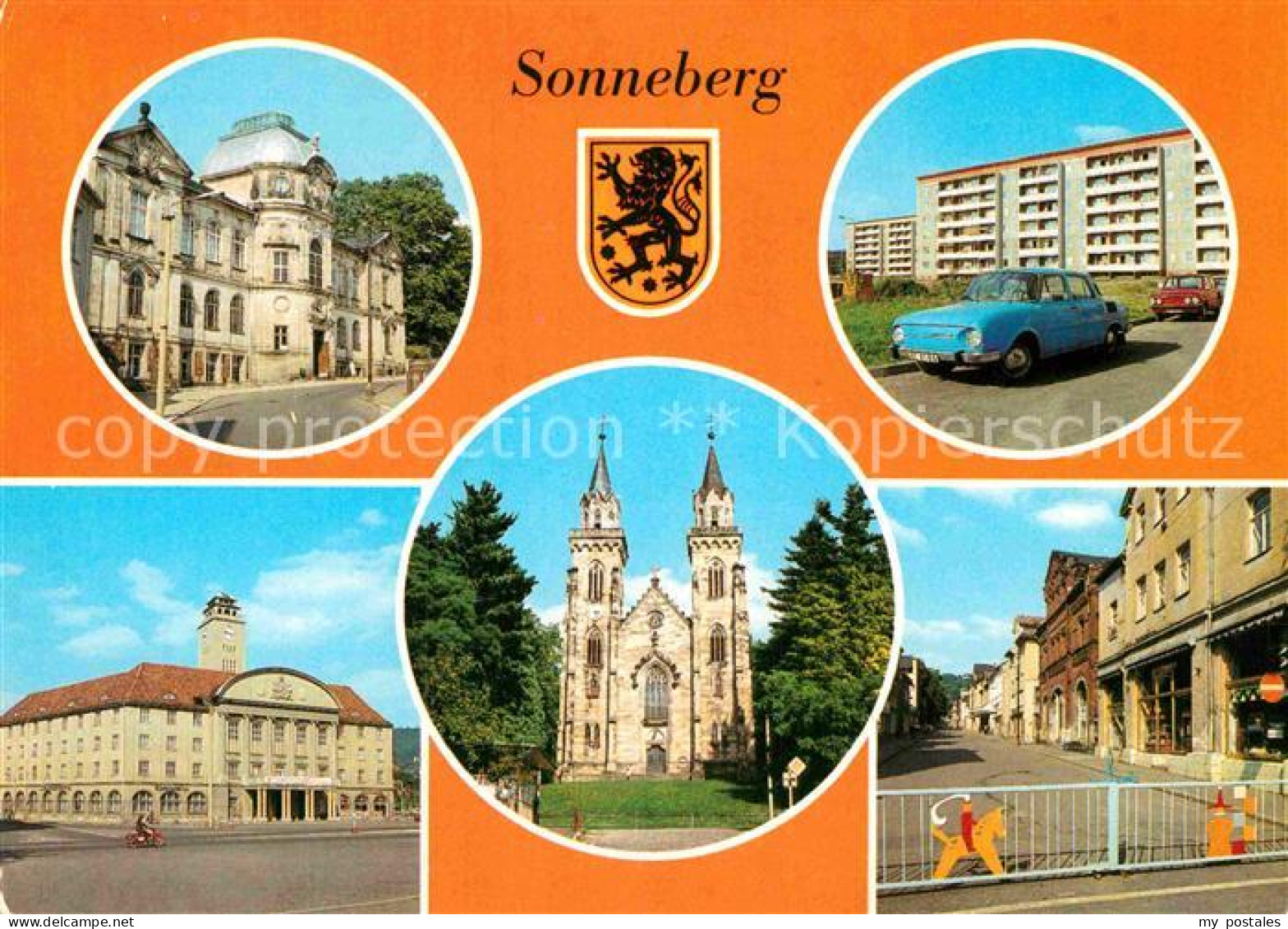 72849681 Sonneberg Thueringen Spielzeugmuseum Kreispflege Altersheim Rathaus Kir - Sonneberg