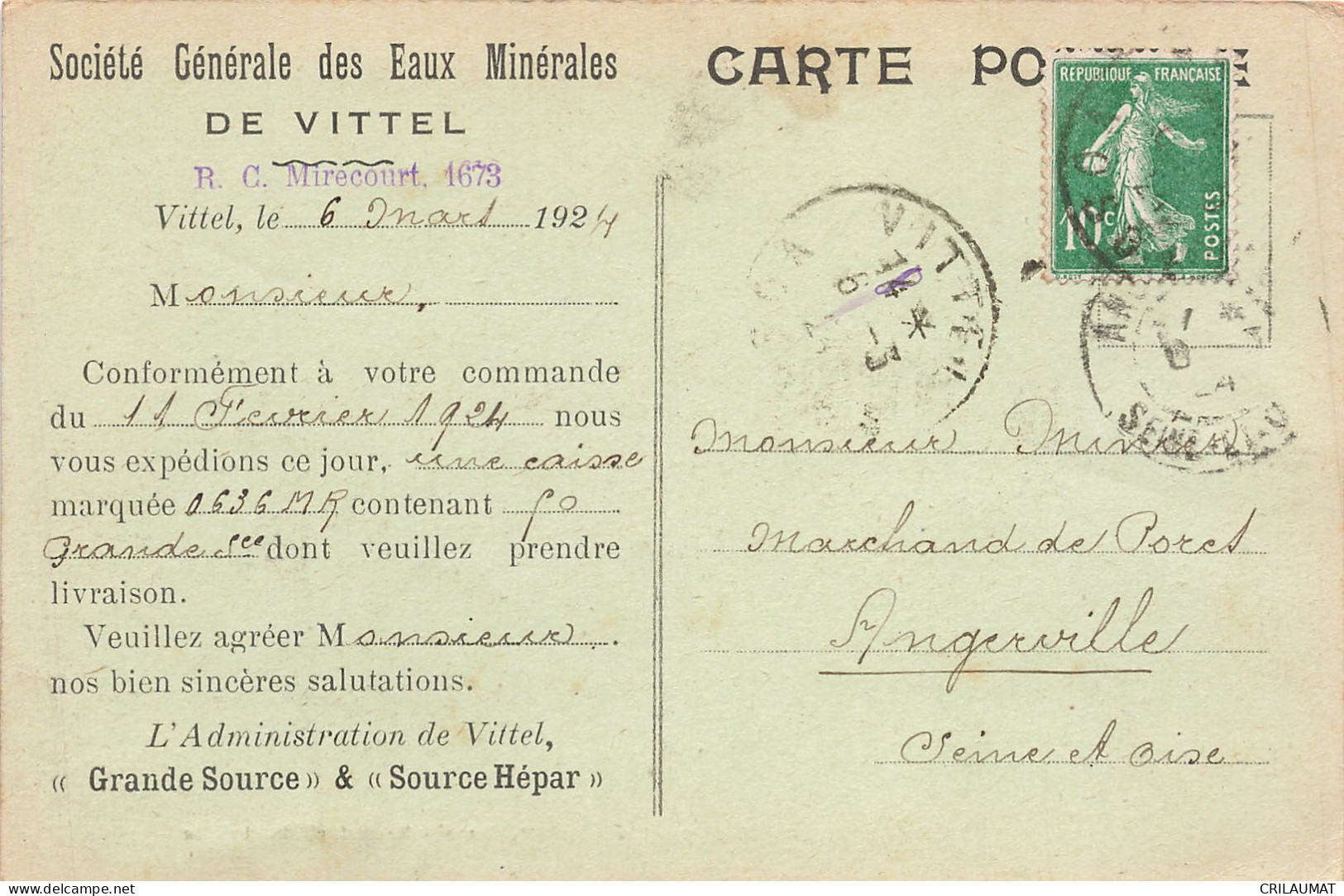 88-VITTEL-N°T5285-B/0127 - Contrexeville