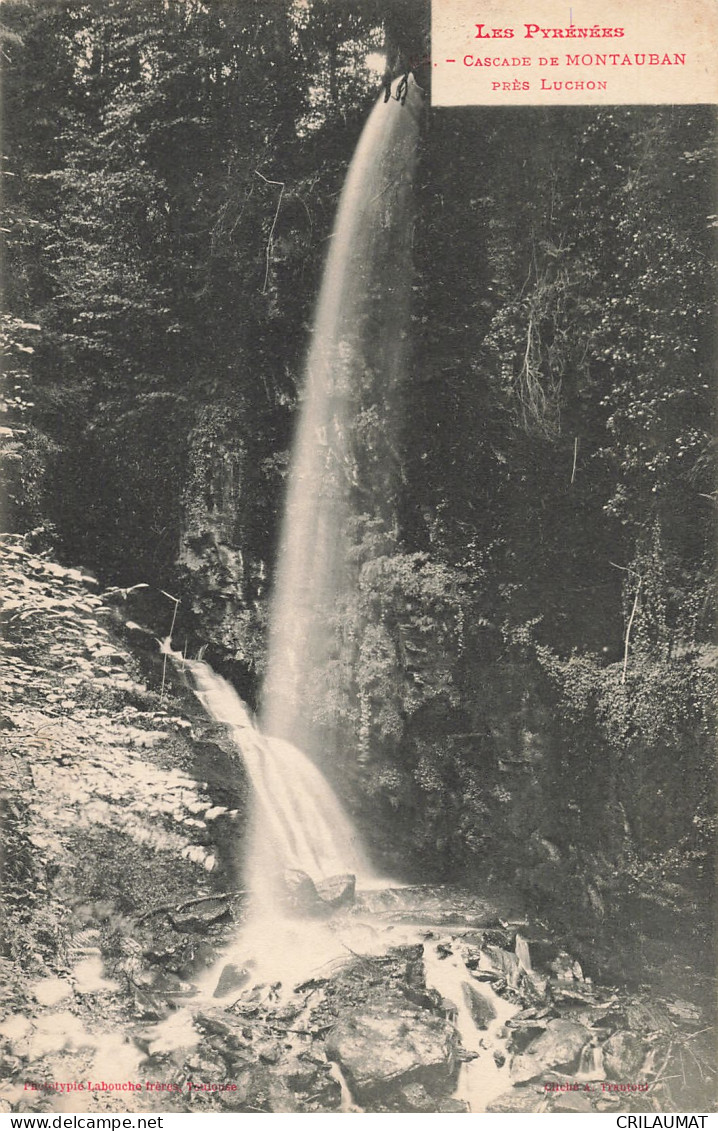 31-CASCADE DE MONTAUBAN-N°T5285-G/0093 - Sonstige & Ohne Zuordnung