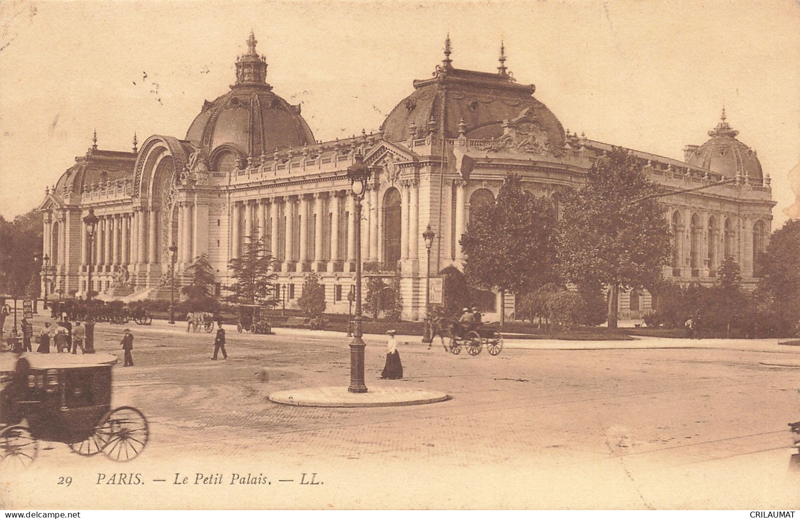 75-PARIS LE PETIT PALAIS-N°T5285-F/0257 - Andere & Zonder Classificatie