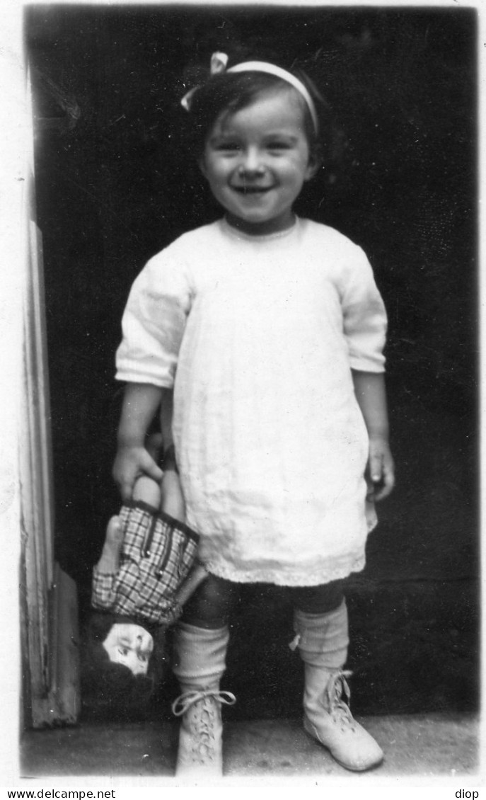 Photo Vintage Paris Snap Shop - Poup&eacute;e Doll Jouet Enfant Child - Other & Unclassified