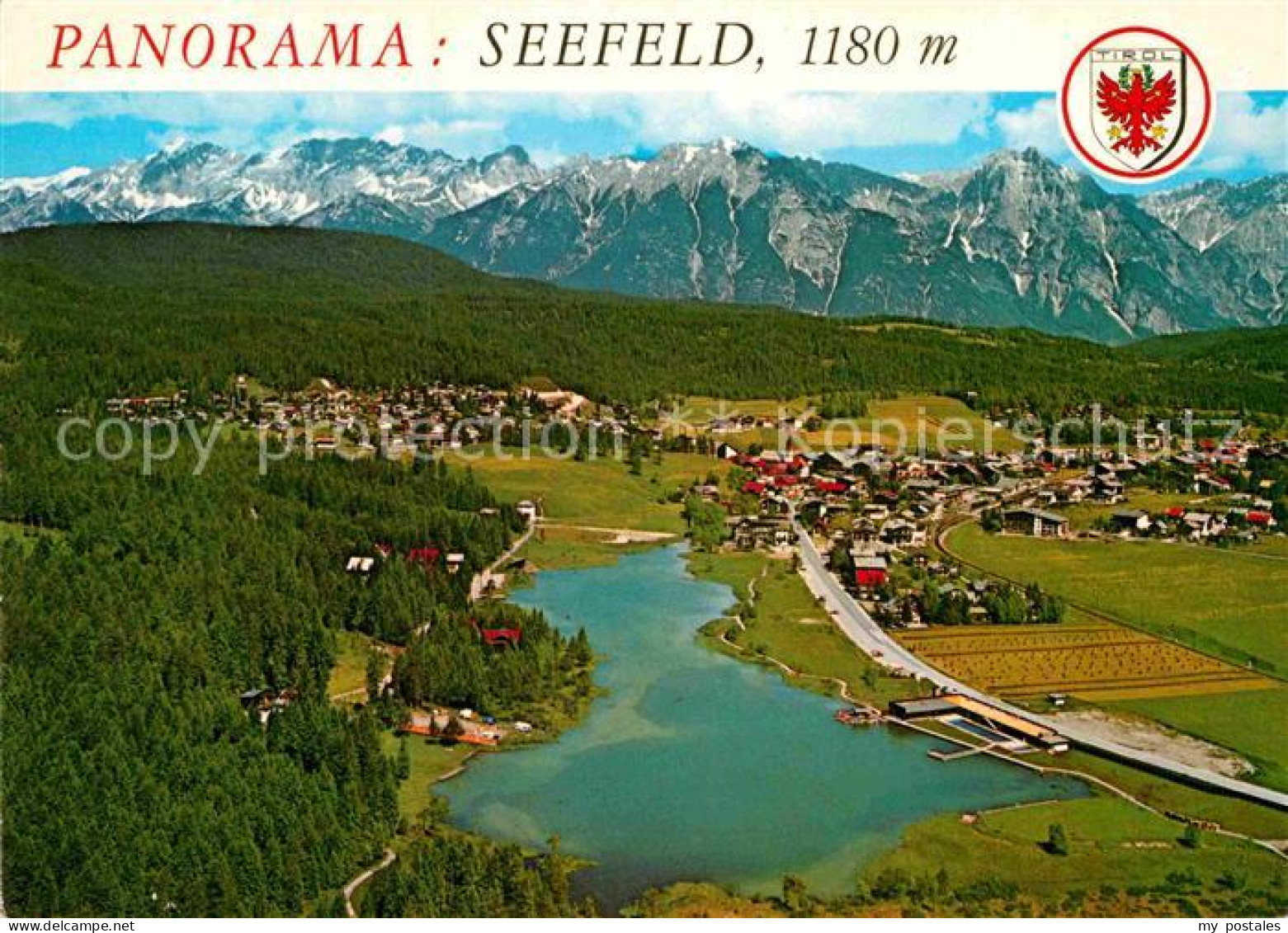 72849639 Seefeld Tirol Fliegeraufnahme Seefeld In Tirol - Other & Unclassified