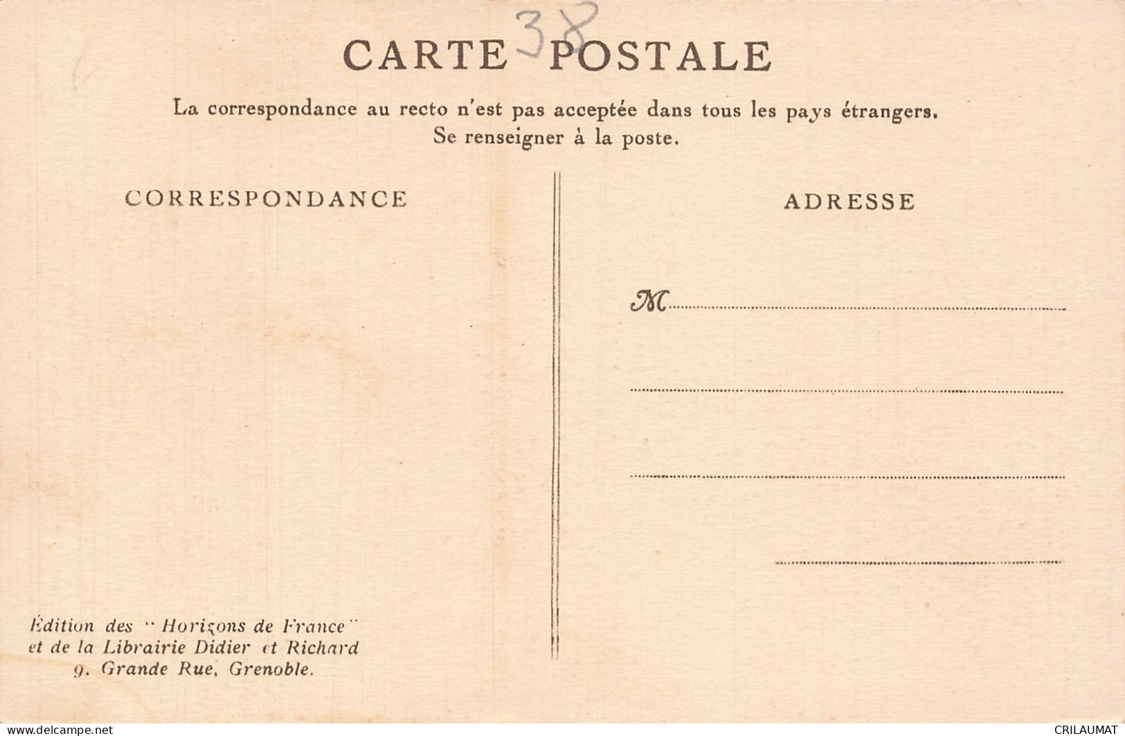 38-LA HOUILLE BLANCHE-N°T5285-E/0289 - Autres & Non Classés