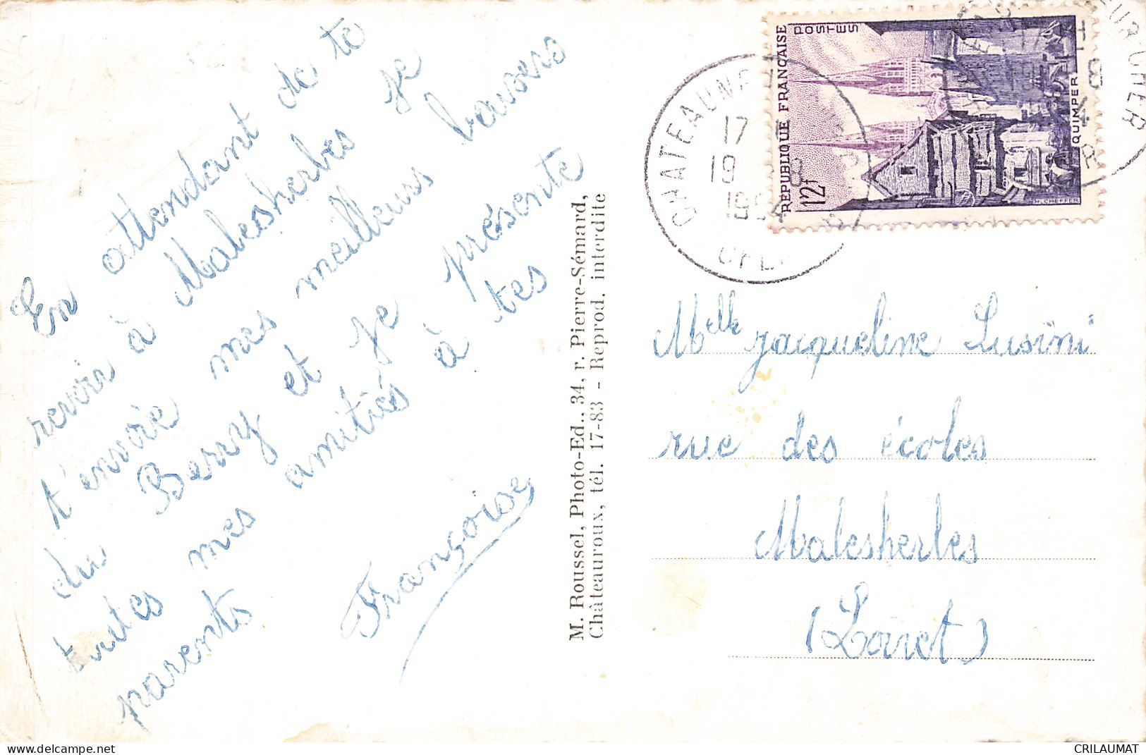 18-BERRY FOLKLORE LA BOURREE-N°T5285-E/0187 - Other & Unclassified