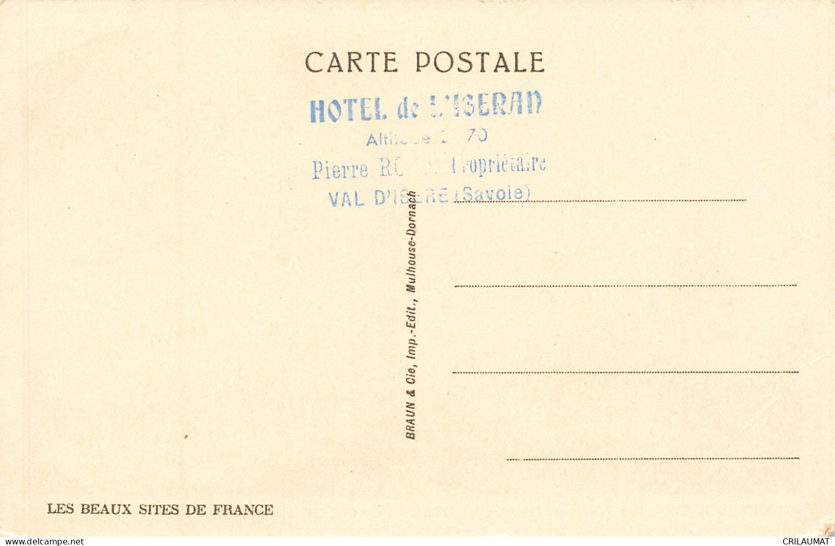 73-COL DE L ISERAN-N°T5285-E/0089 - Other & Unclassified