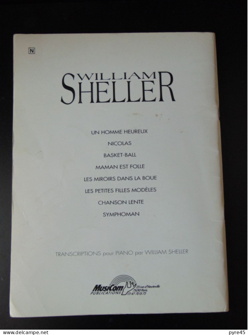 PARTITION WILLIAM SHELLER PIANO VOL 1 MUSICOM