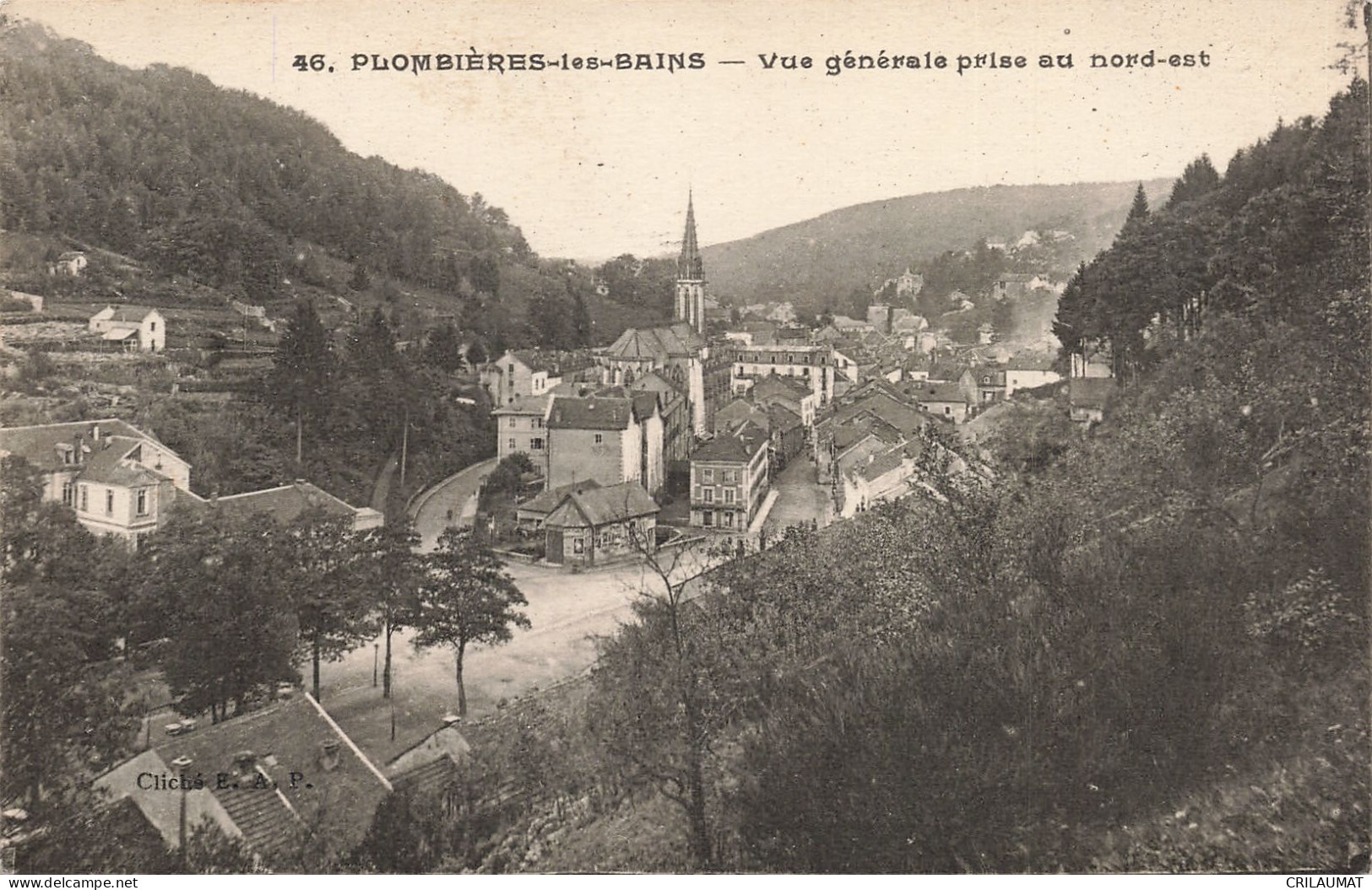 88-PLOMBIERES LES BAINS-N°T5285-D/0393 - Plombieres Les Bains