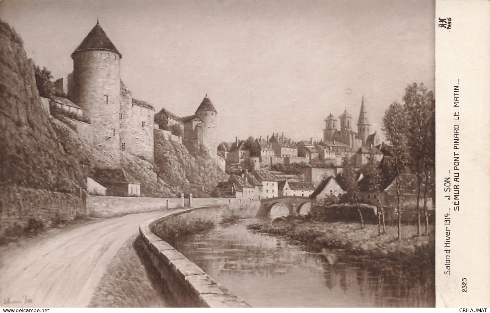 21-SEMUR AU PONT PINARD-N°T5285-D/0323 - Semur