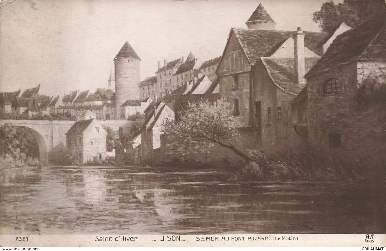 21-SEMUR AU PONT PINARD-N°T5285-D/0321 - Semur