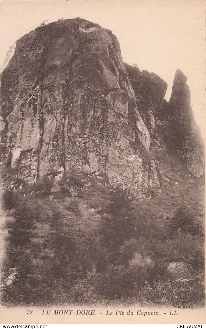 63-LE MONT DORE-N°T5285-G/0283 - Le Mont Dore