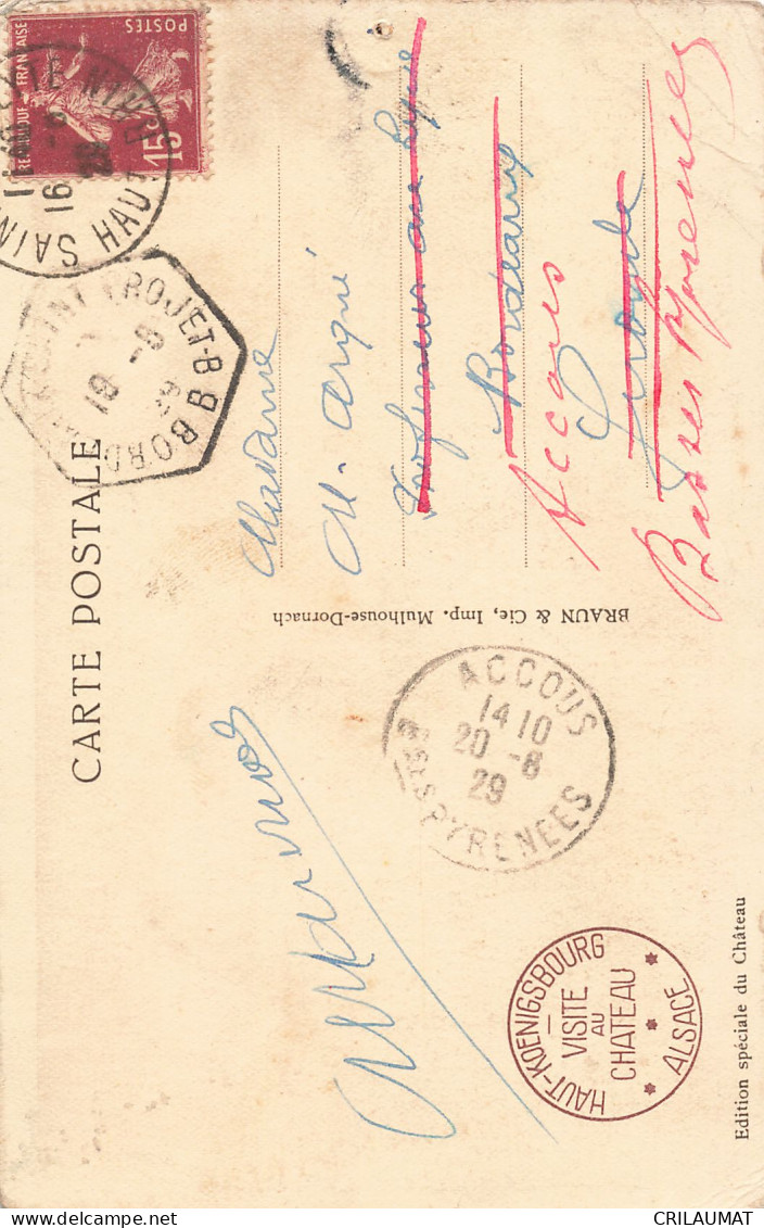 67-HAUT KOENIGSBOURG-N°T5285-G/0231 - Other & Unclassified