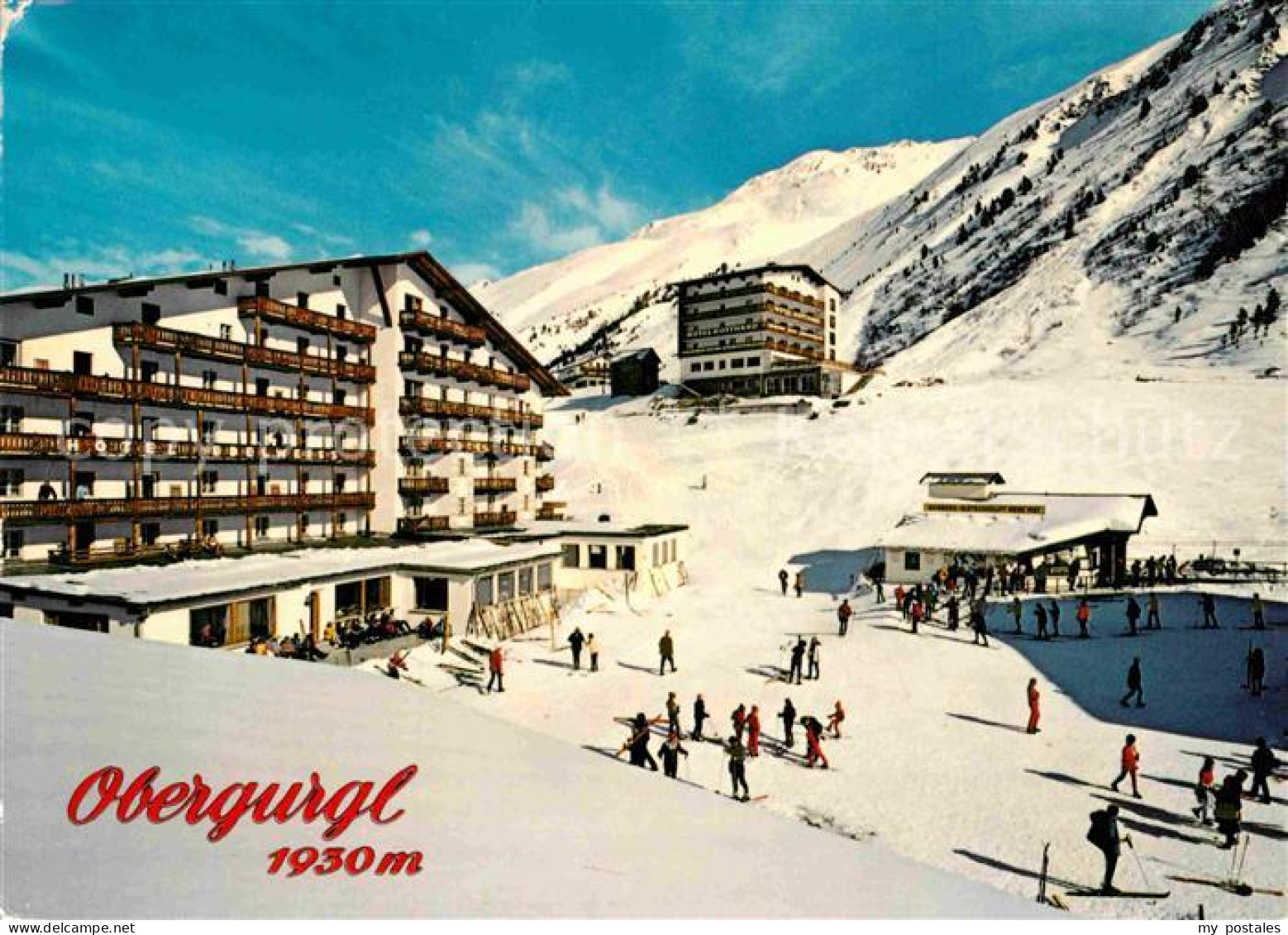 72849499 Obergurgl Soelden Tirol Hotel Edelweiss Skigebiet Winter Obergurgl - Andere & Zonder Classificatie