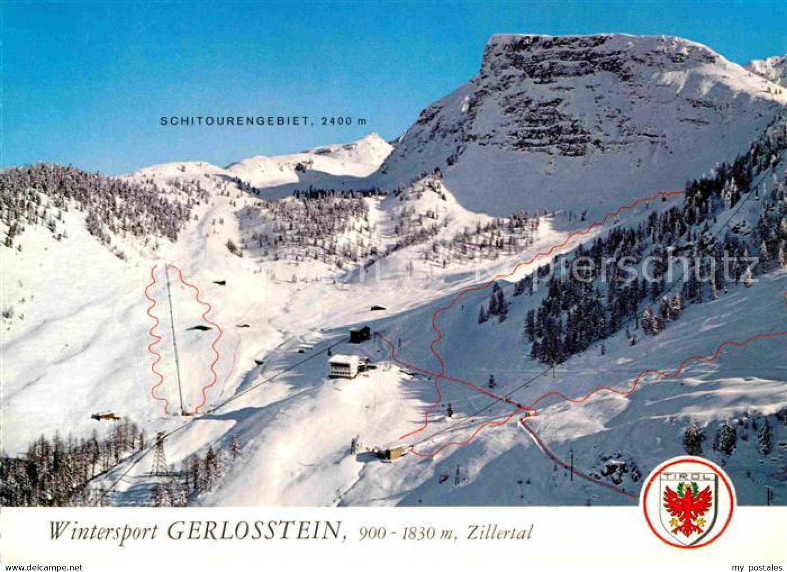 72849492 Zell Ziller Tirol Berggasthof Gerlostein Skigebiet Zell Am Ziller - Otros & Sin Clasificación