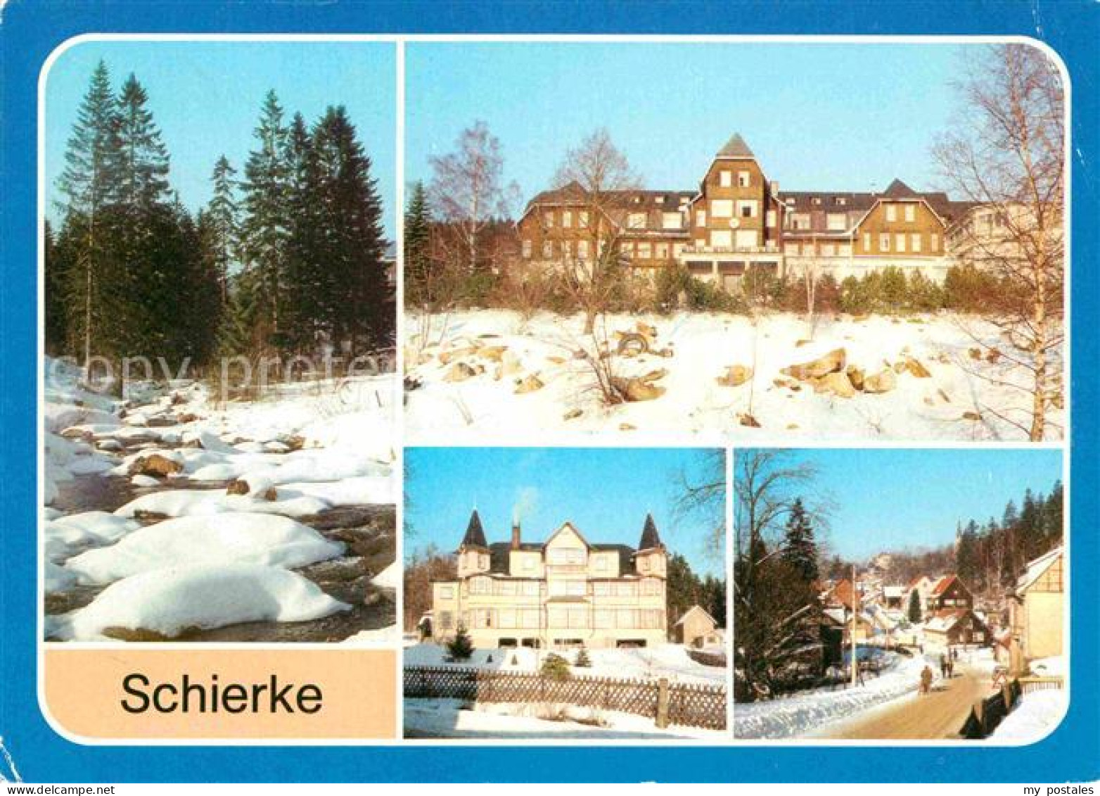 72849462 Schierke Harz Winter Kalte Bode Hotel Hinich Heine Ferienheim Schierke - Schierke