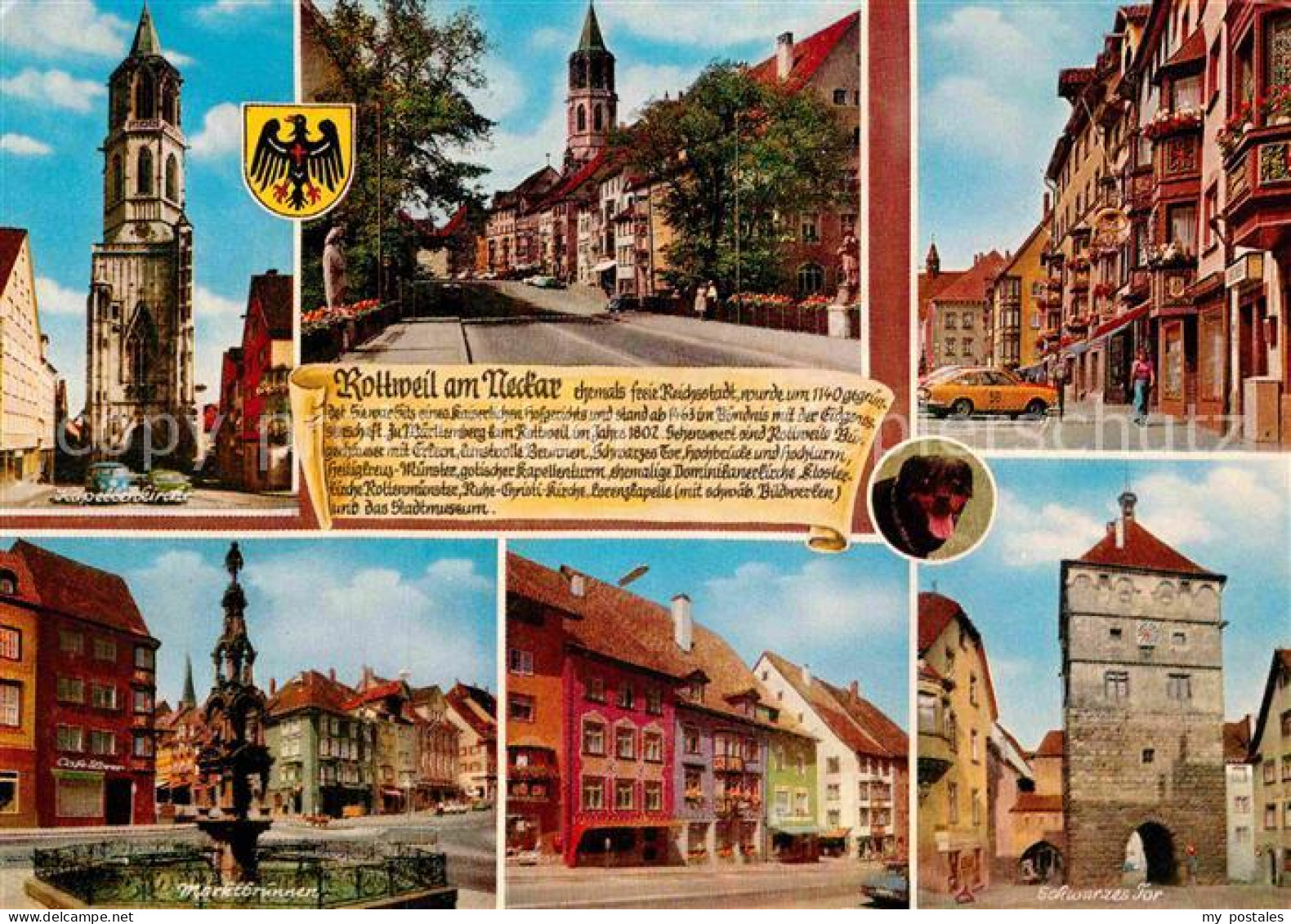 72849437 Rottweil Neckar Stadttor Kirche Marktbrunnen Rottweil - Rottweil