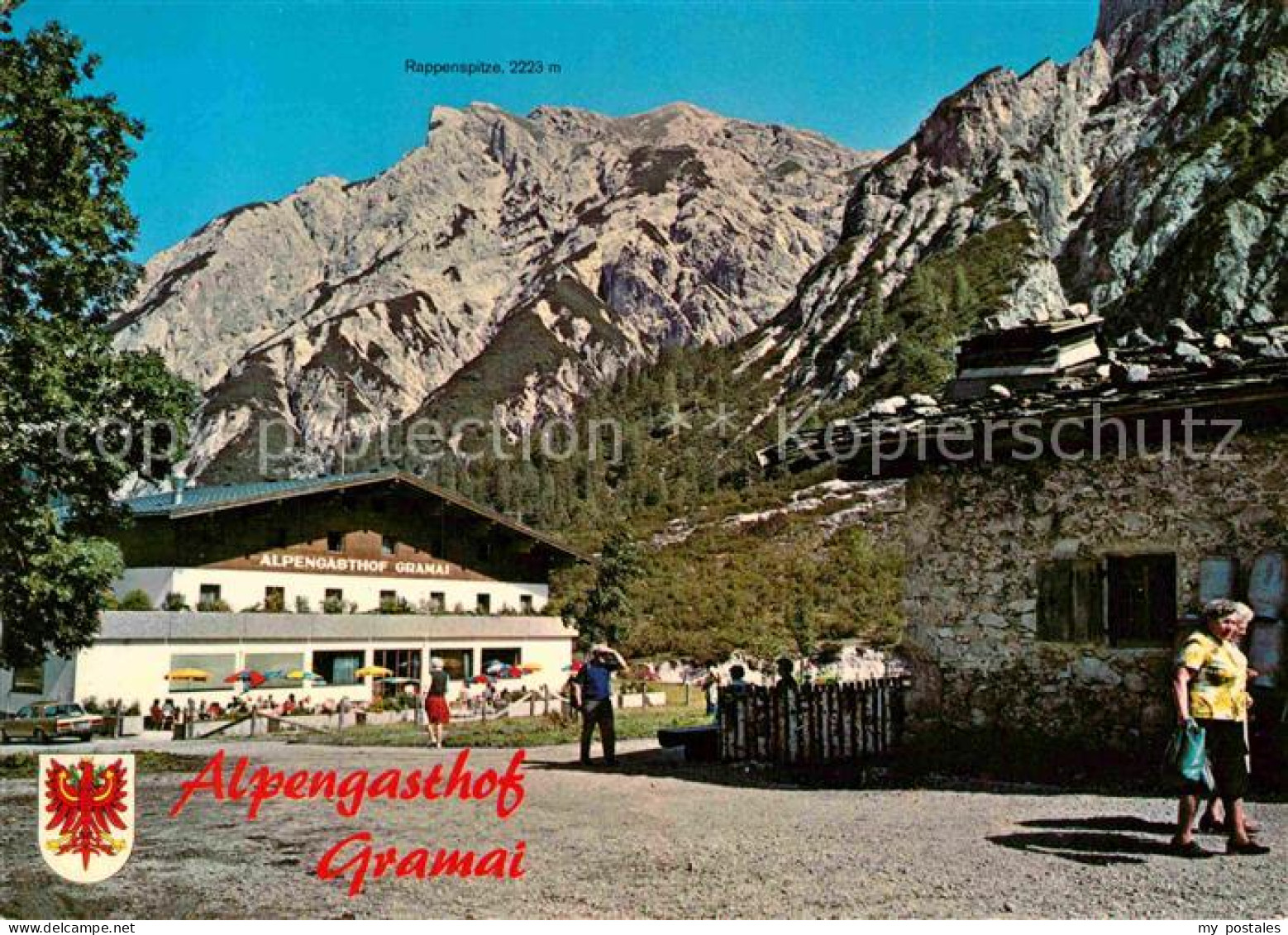 72849248 Tirol Region Alpengasthof Gramai Rappenspitze Karwendelgebirge Tirol Re - Other & Unclassified