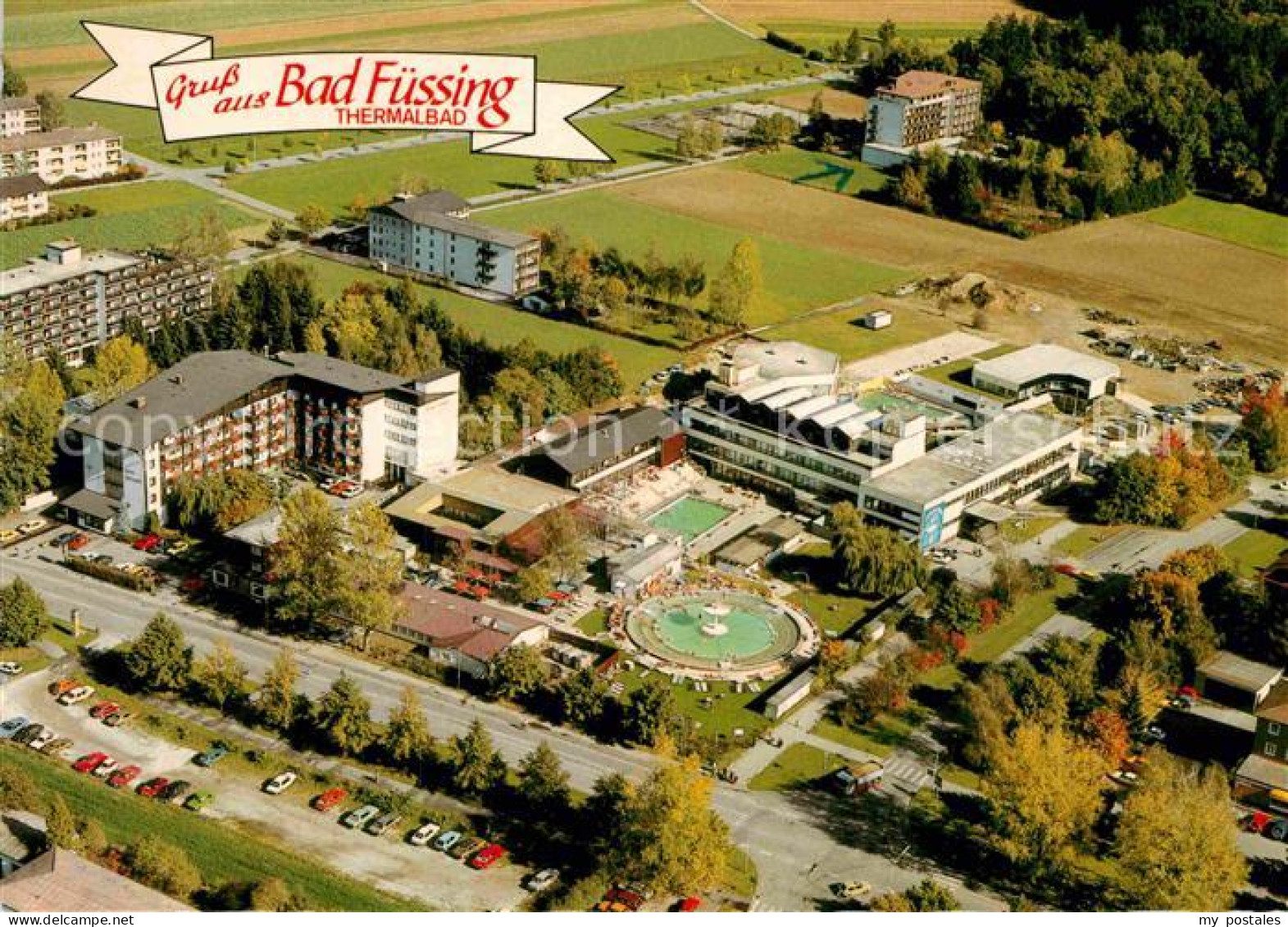 72849231 Fuessing Bad Fliegeraufnahme Therme Aigen - Bad Fuessing