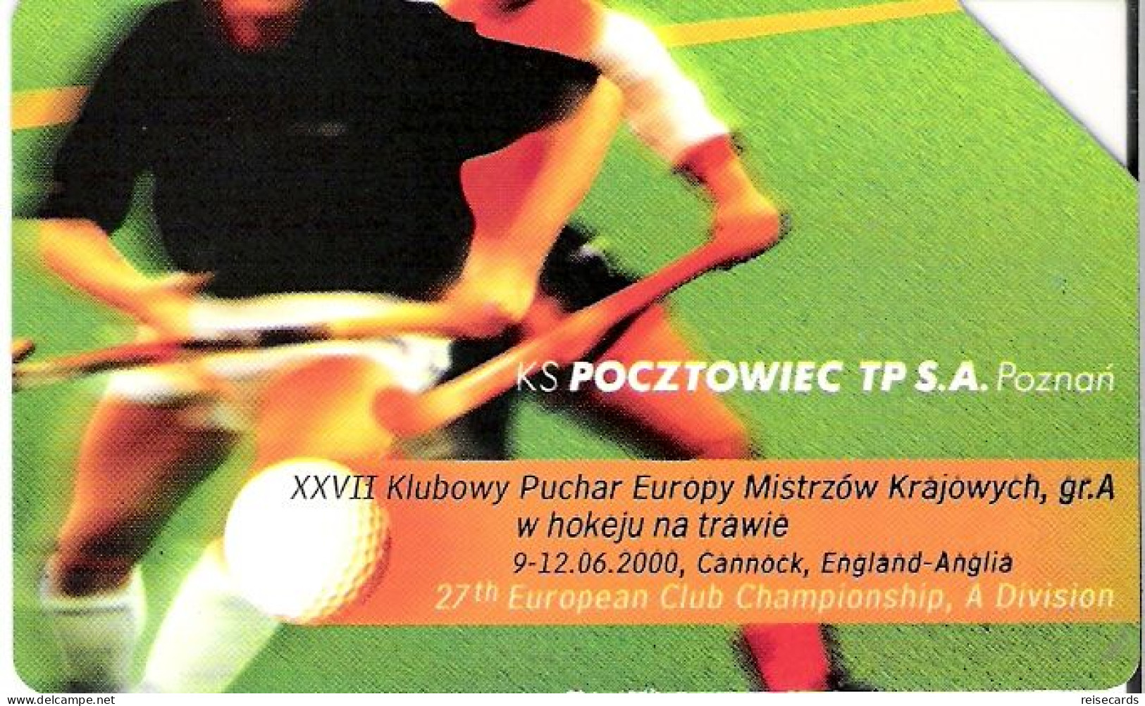 Poland: Telekomunikacja Polska - 2000 European Club Hockey Championship - Polonia