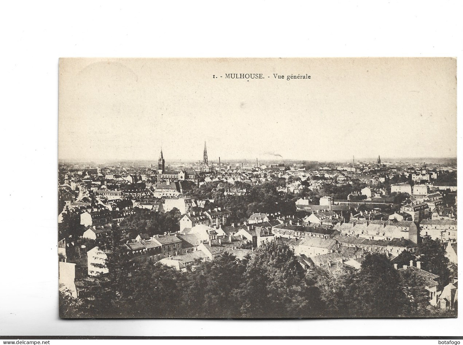 CPA DPT 68 MULHOUSE En 1919! - Mulhouse