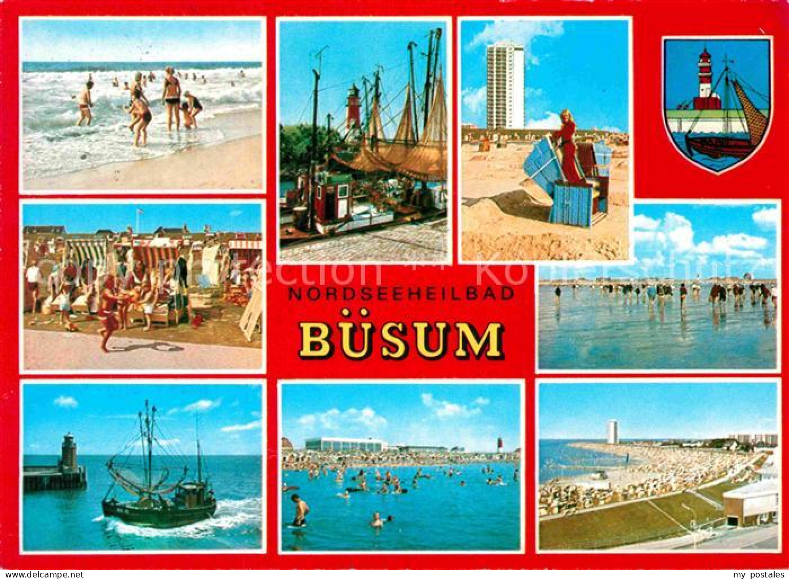 72849177 Buesum Nordseebad Strand Fischkutter Hafen Buesum - Buesum