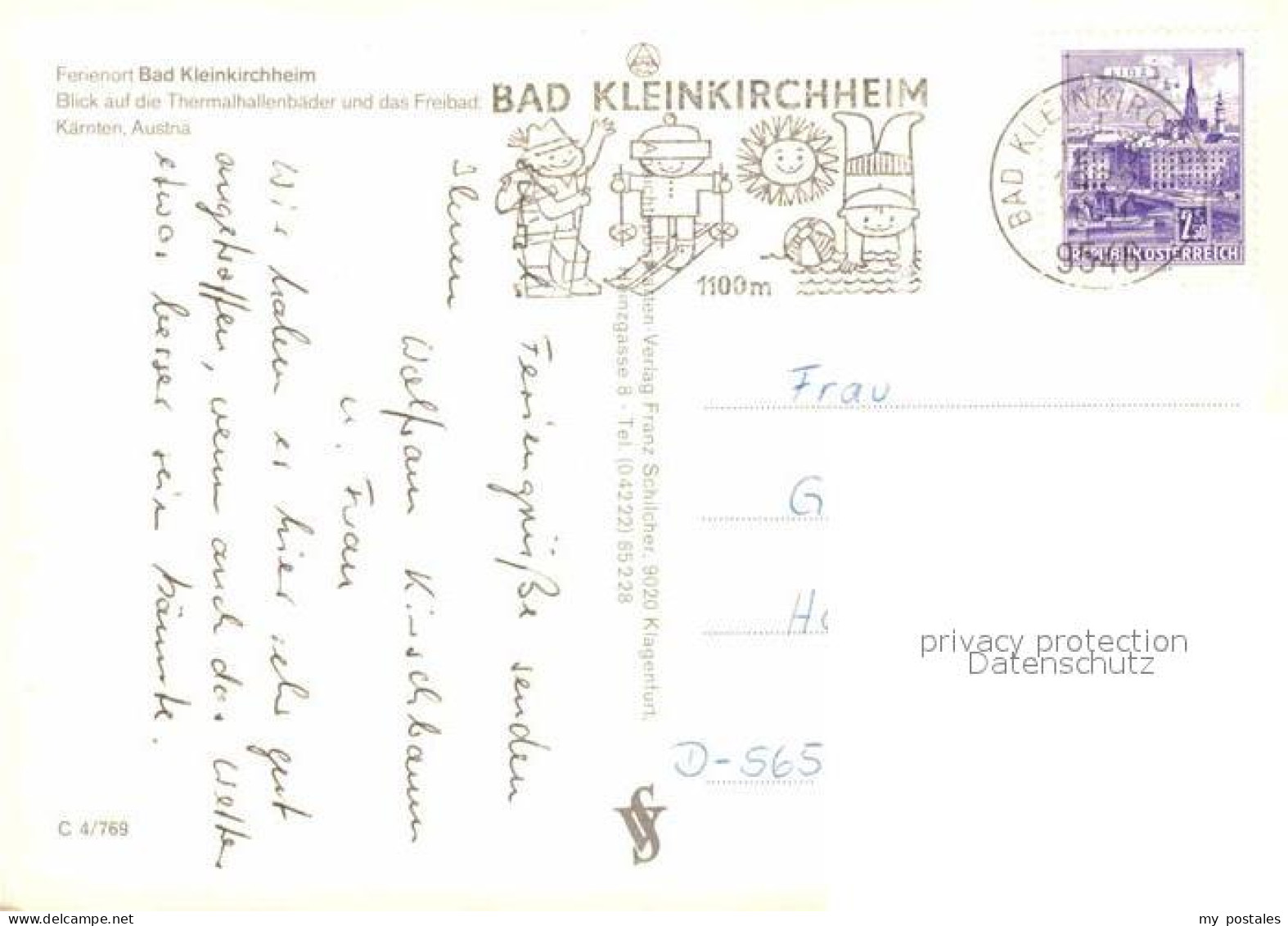 72849132 Bad Kleinkirchheim Kaernten Thermalbad Kleinkirchheim - Andere & Zonder Classificatie