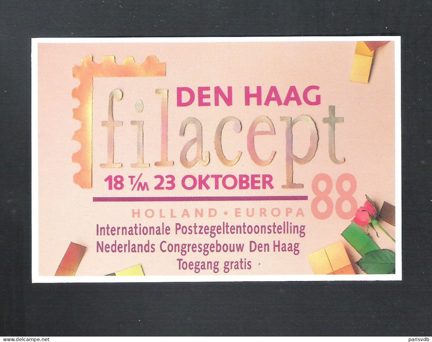 DEN HAAG - FILACEPT 1988   (NL 10538) - Den Haag ('s-Gravenhage)