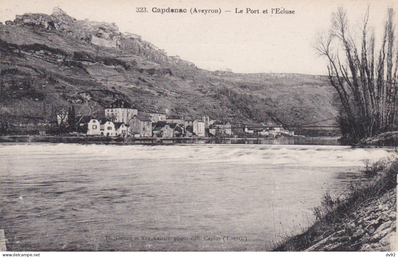 AVEYRON CAPDENAC LE PORT ET L ECLUSE - Autres & Non Classés