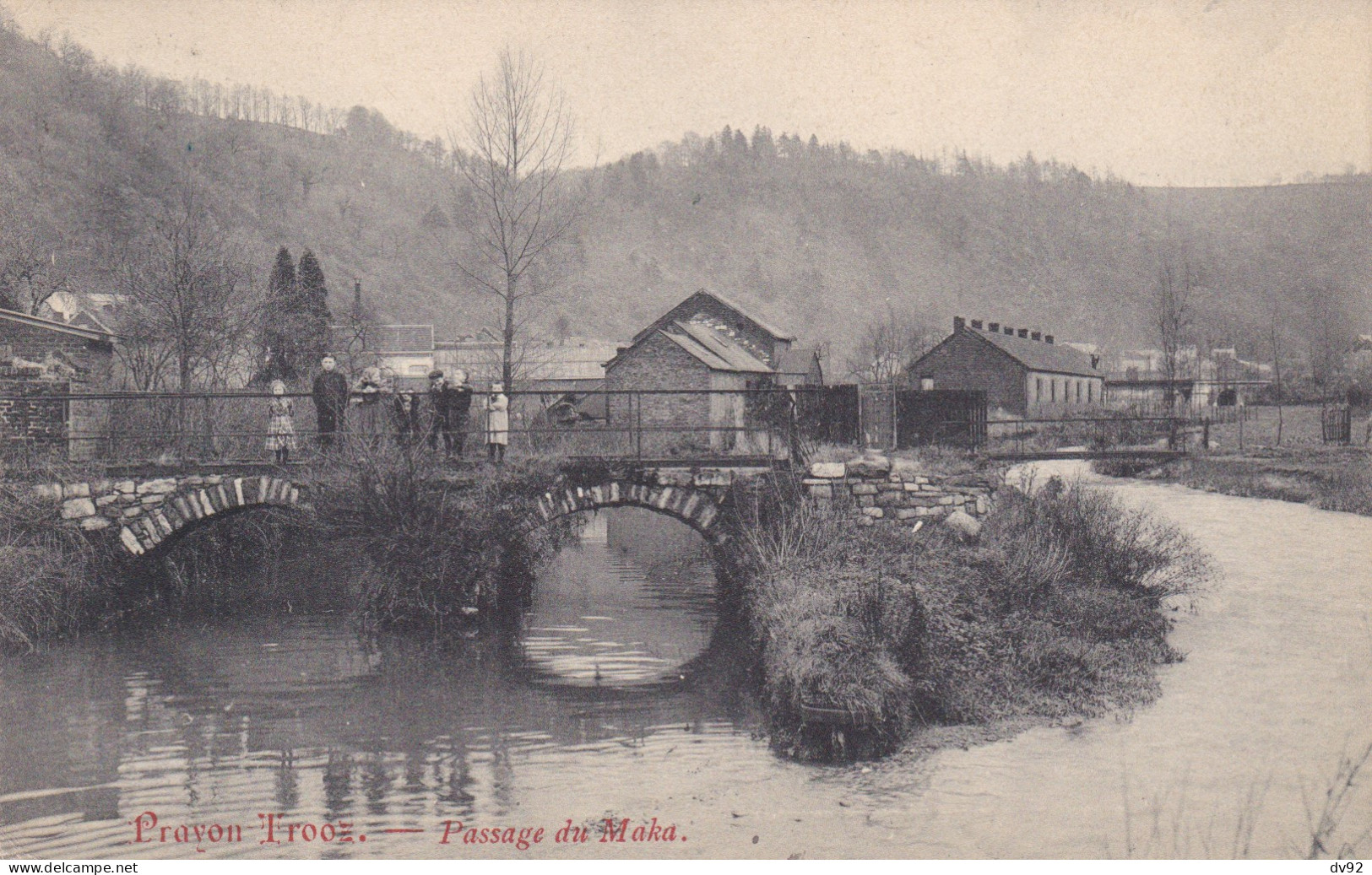 BELGIQUE PRAYON TROOZ PASSAGE DU MAKA - Sonstige & Ohne Zuordnung