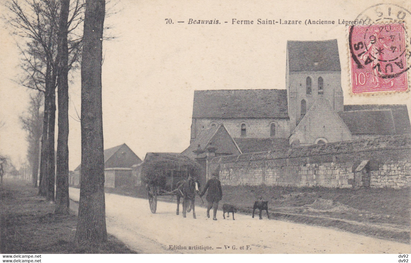 OISE BEAUVAIS FERME SAINT LAZARE ANCIENNE LEPRERIE - Beauvais